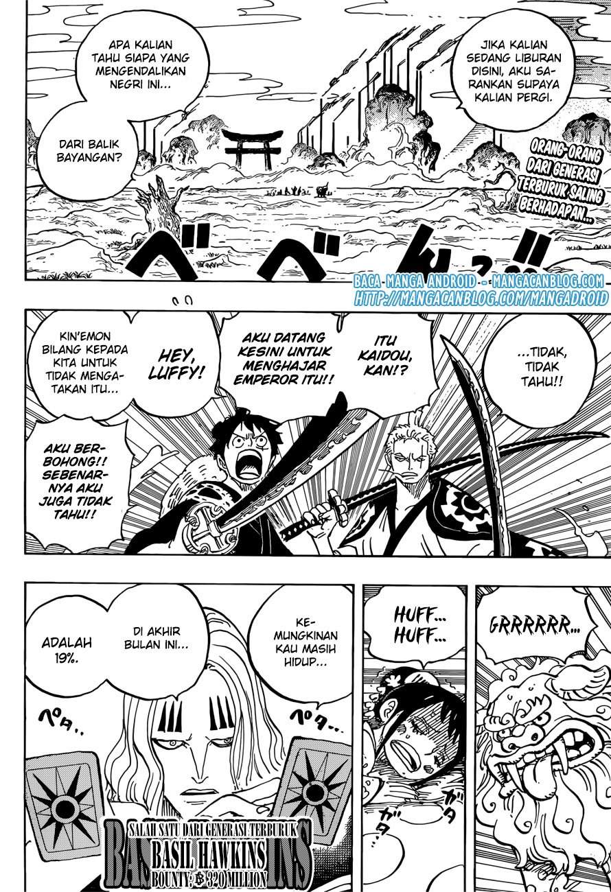 One Piece Chapter 913 Bahasa Indonesia