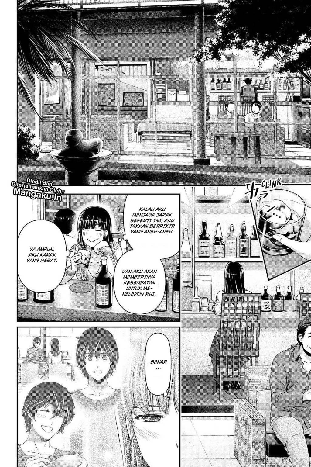 Domestic na Kanojo Chapter 204 Bahasa Indonesia