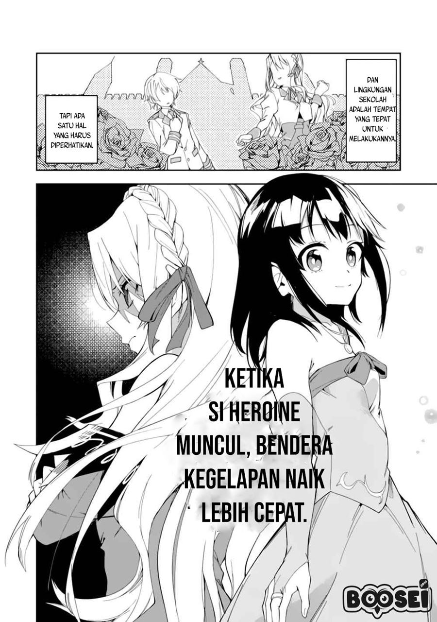 Akuyaku Reijou no Shitsuji-sama: Hametsu Flag wa Ore ga Tsubusasete Itadakimasu Chapter 2.1 Bahasa Indonesia