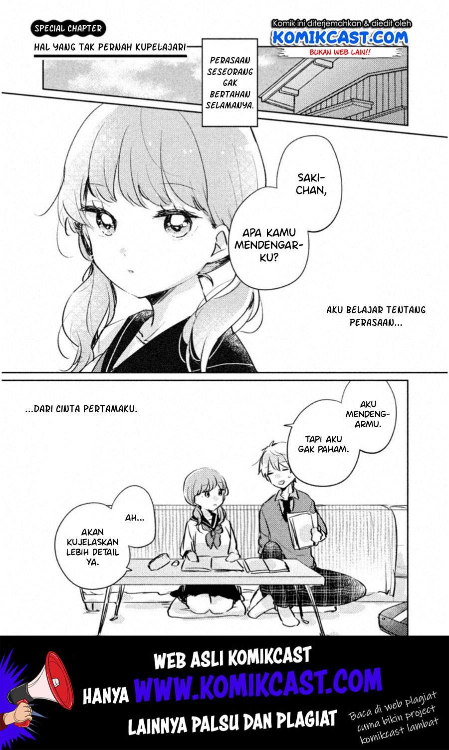 It’s Not Meguro-san’s First Time Chapter 09.5 Bahasa Indonesia