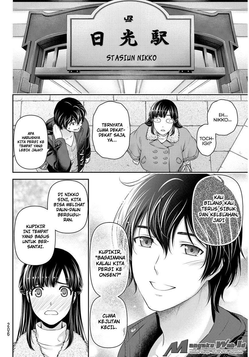 Domestic na Kanojo Chapter 61 Bahasa Indonesia