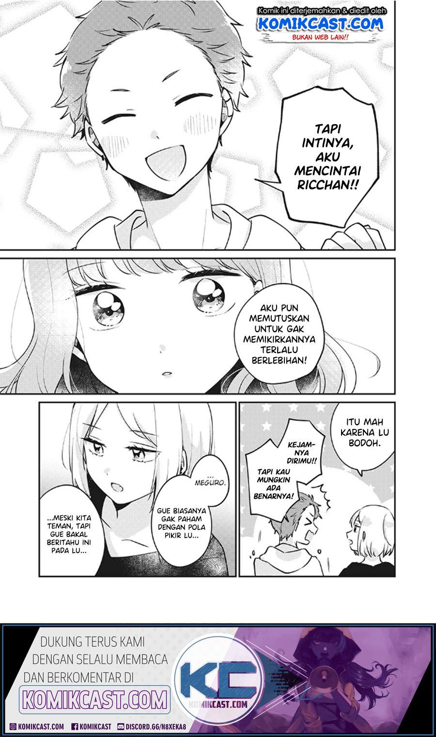 It’s Not Meguro-san’s First Time Chapter 26 Bahasa Indonesia
