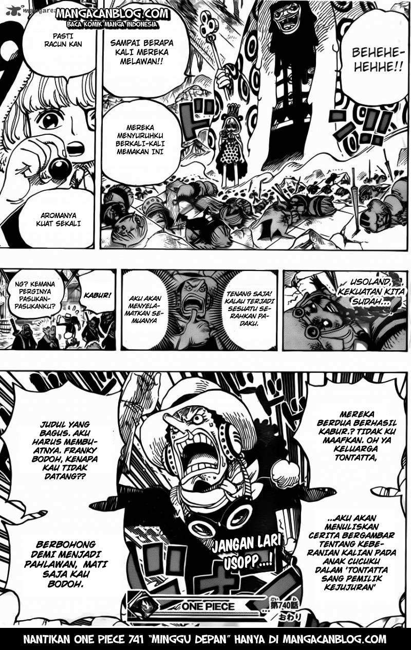 One Piece Chapter 740 Bahasa Indonesia