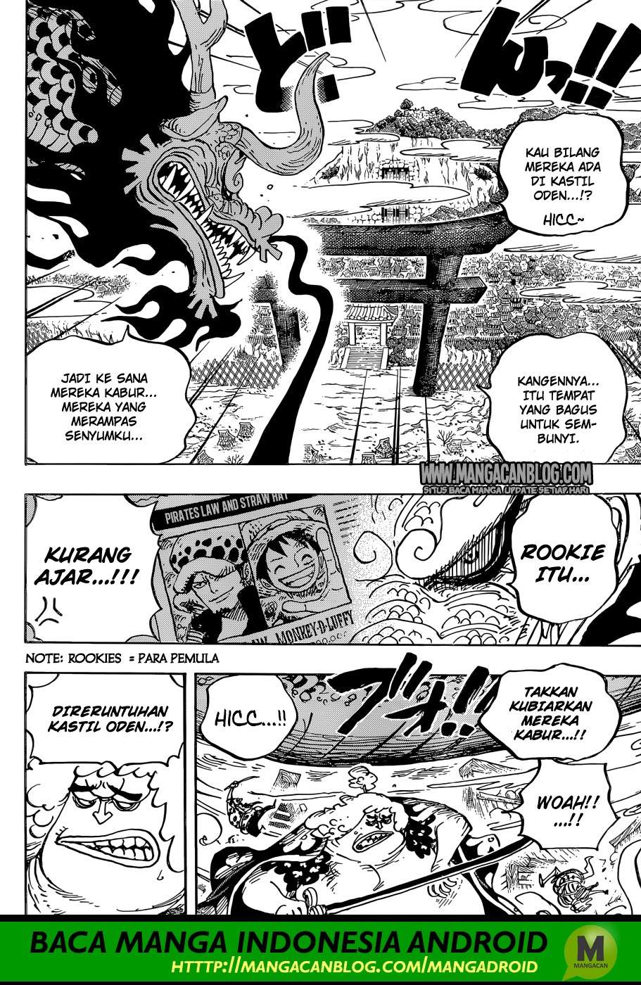 One Piece Chapter 922 Bahasa Indonesia