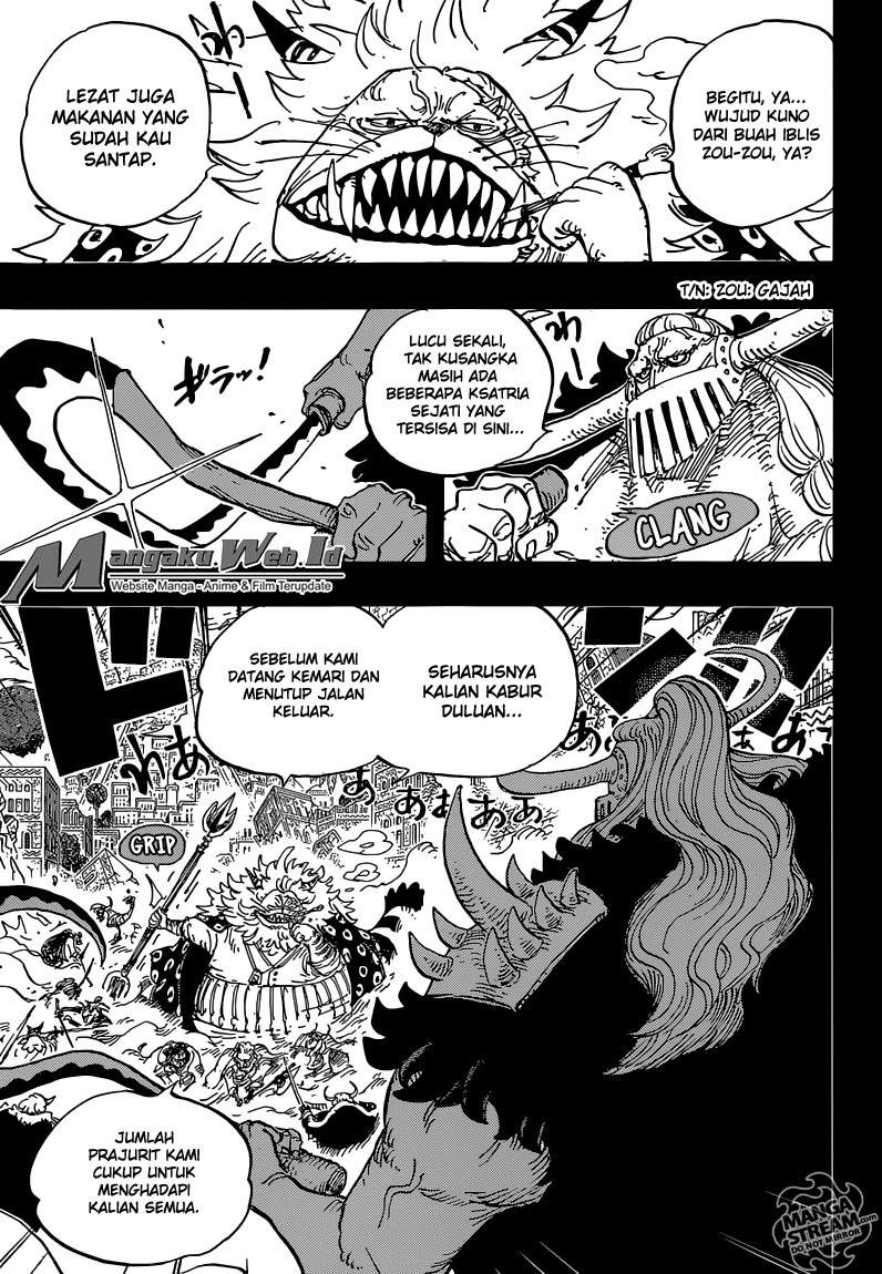 One Piece Chapter 810 Bahasa Indonesia