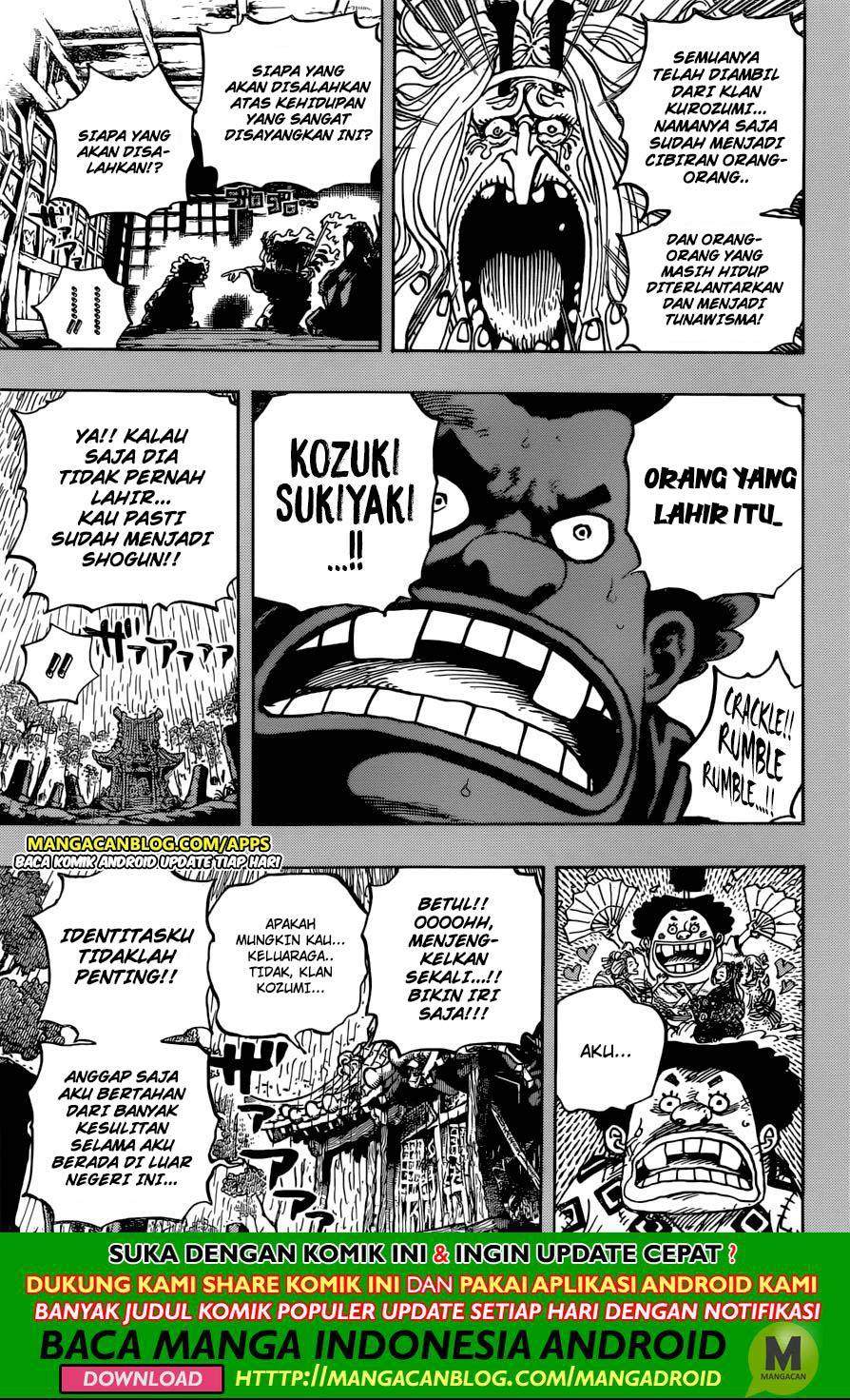 One Piece Chapter 965 Bahasa Indonesia