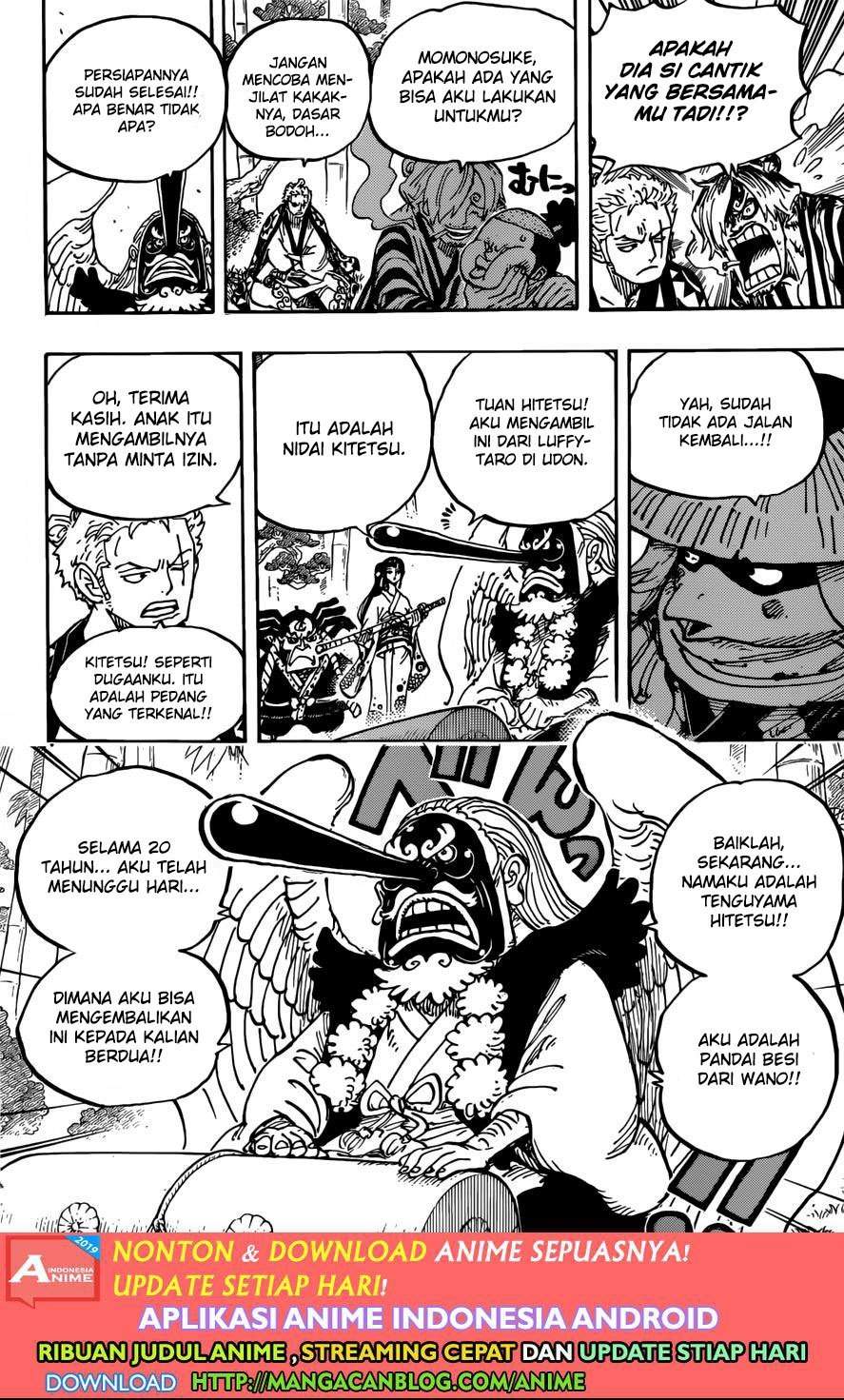 One Piece Chapter 955 Bahasa Indonesia