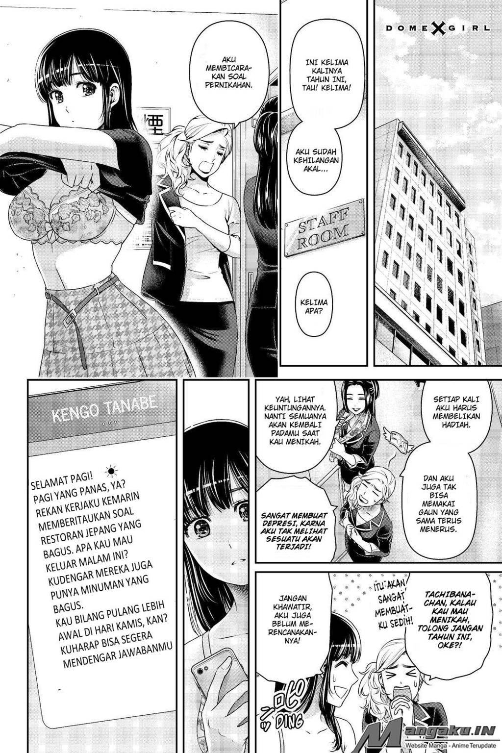 Domestic na Kanojo Chapter 173 Bahasa Indonesia