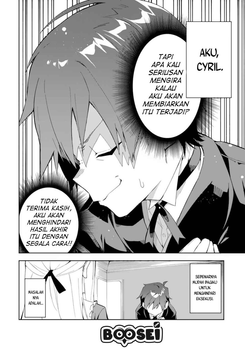 Akuyaku Reijou no Shitsuji-sama: Hametsu Flag wa Ore ga Tsubusasete Itadakimasu Chapter 1.1 Bahasa Indonesia