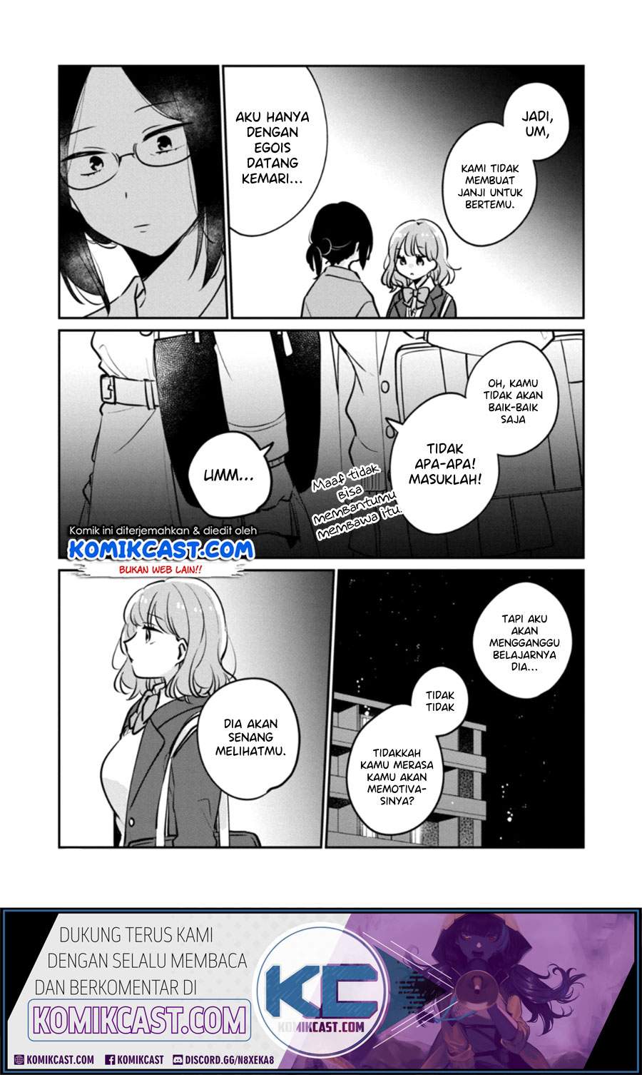 It’s Not Meguro-san’s First Time Chapter 31 Bahasa Indonesia