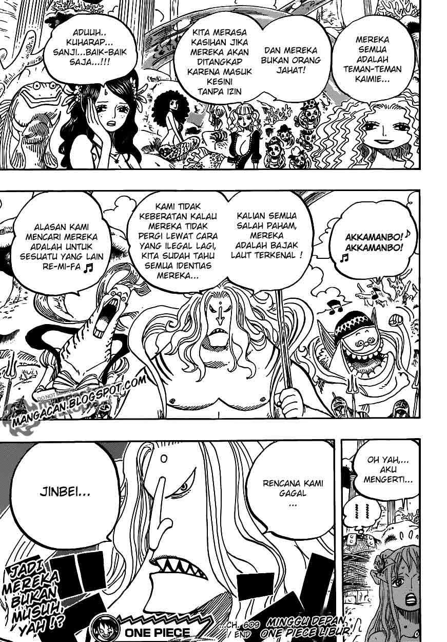 One Piece Chapter 609 Bahasa Indonesia