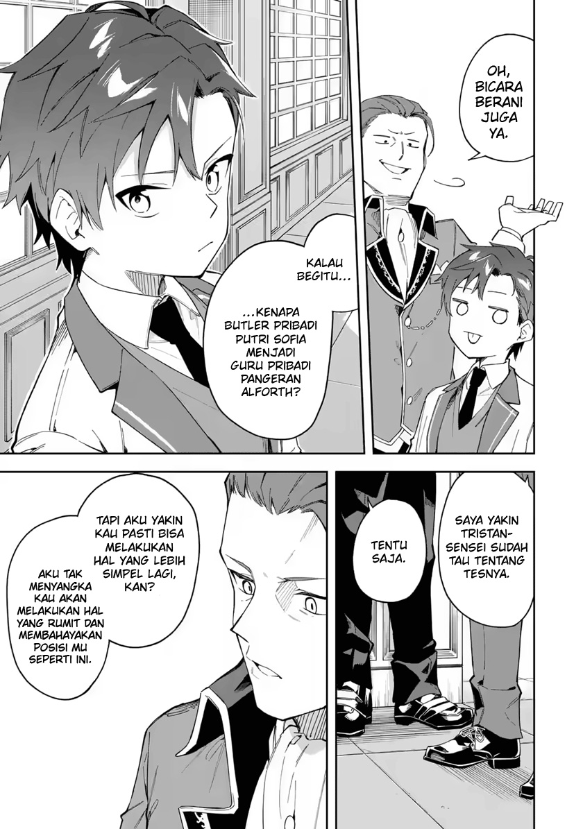 Akuyaku Reijou no Shitsuji-sama: Hametsu Flag wa Ore ga Tsubusasete Itadakimasu Chapter 19 Bahasa Indonesia