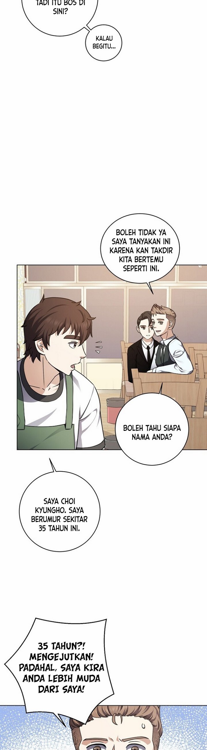 The Returning Warrior’s Alley Restaurant Chapter 14.1 Bahasa Indonesia