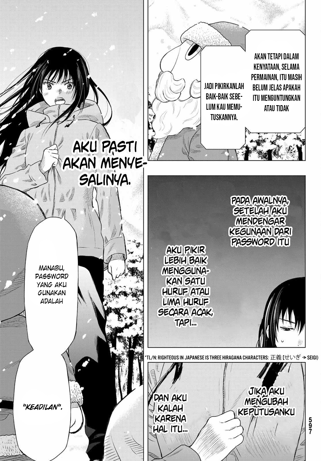 Tomodachi Game Chapter 88 Bahasa Indonesia