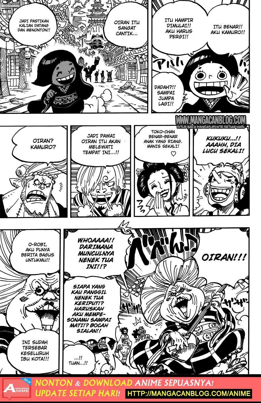 One Piece Chapter 927 Bahasa Indonesia