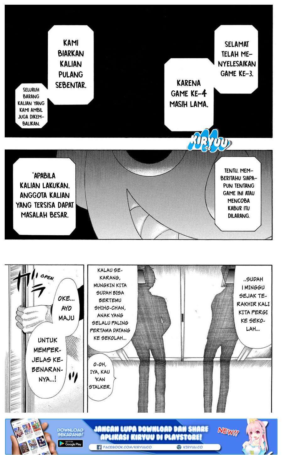 Tomodachi Game Chapter 20 Bahasa Indonesia