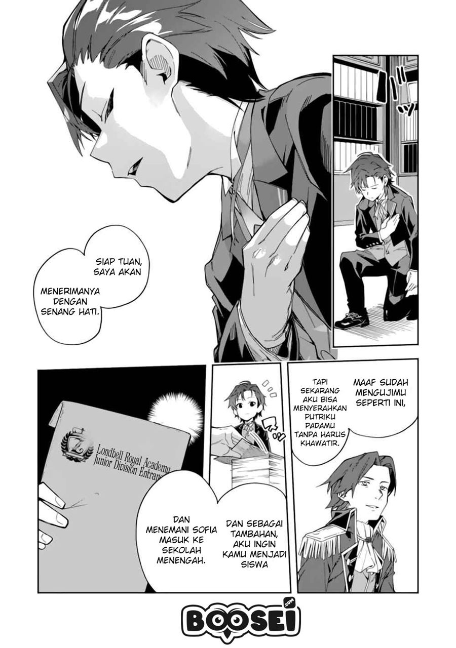 Akuyaku Reijou no Shitsuji-sama: Hametsu Flag wa Ore ga Tsubusasete Itadakimasu Chapter 2.1 Bahasa Indonesia