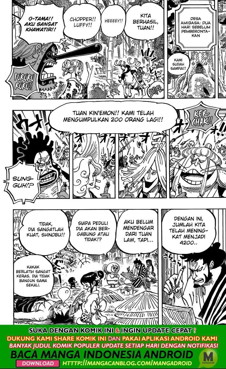 One Piece Chapter 955 Bahasa Indonesia
