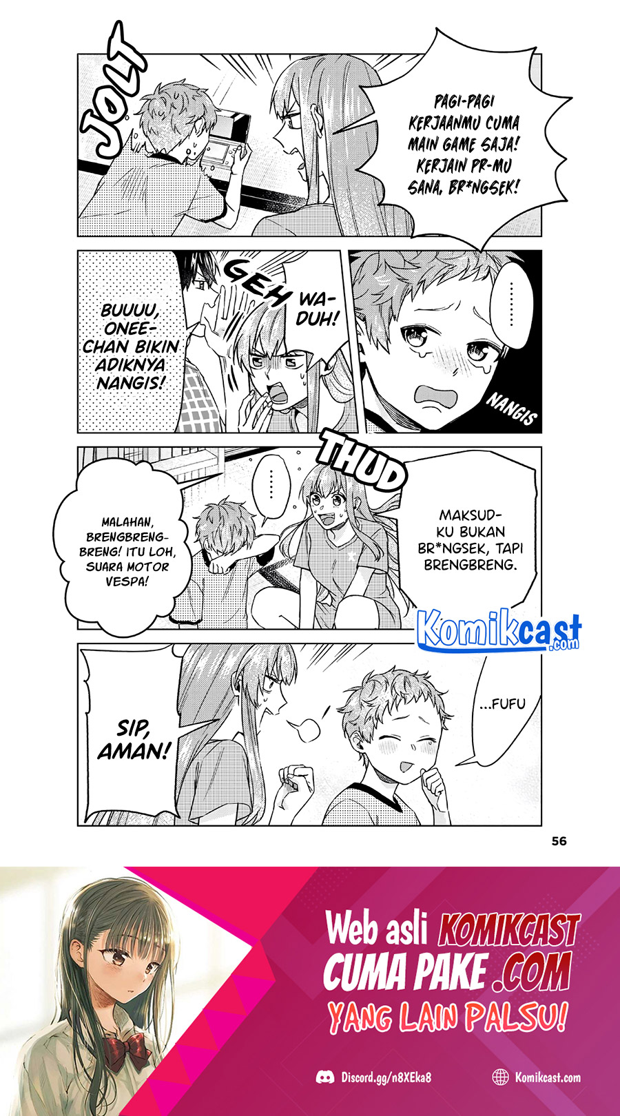 Boku no Kanojo wa Saikou desu! Chapter 33.1 Bahasa Indonesia