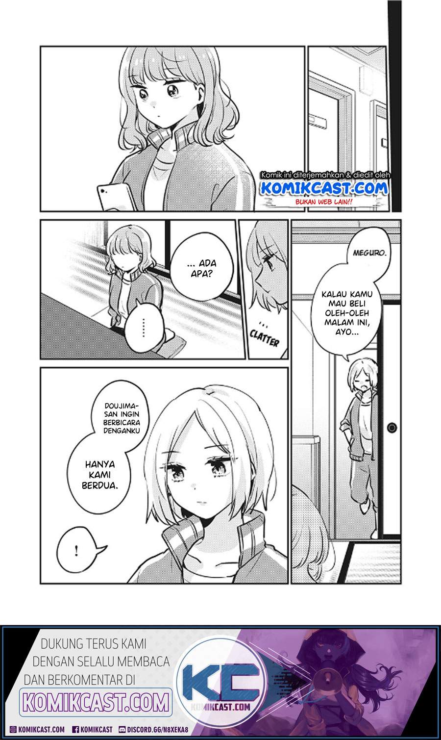 It’s Not Meguro-san’s First Time Chapter 29 Bahasa Indonesia