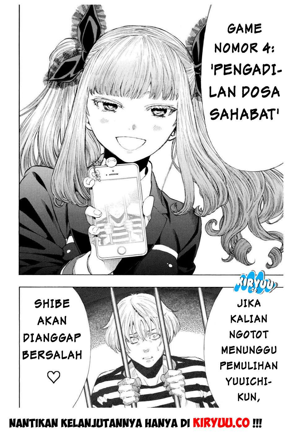 Tomodachi Game Chapter 25 Bahasa Indonesia