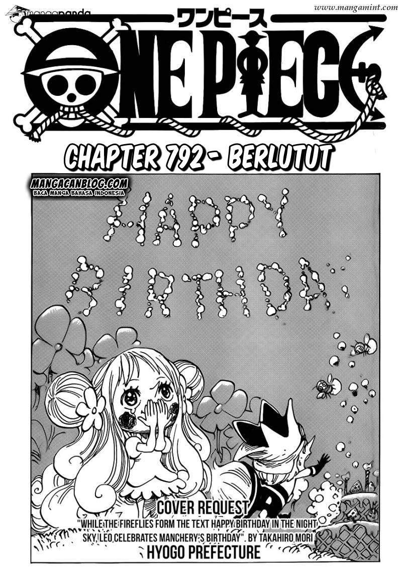 One Piece Chapter 792 Bahasa Indonesia