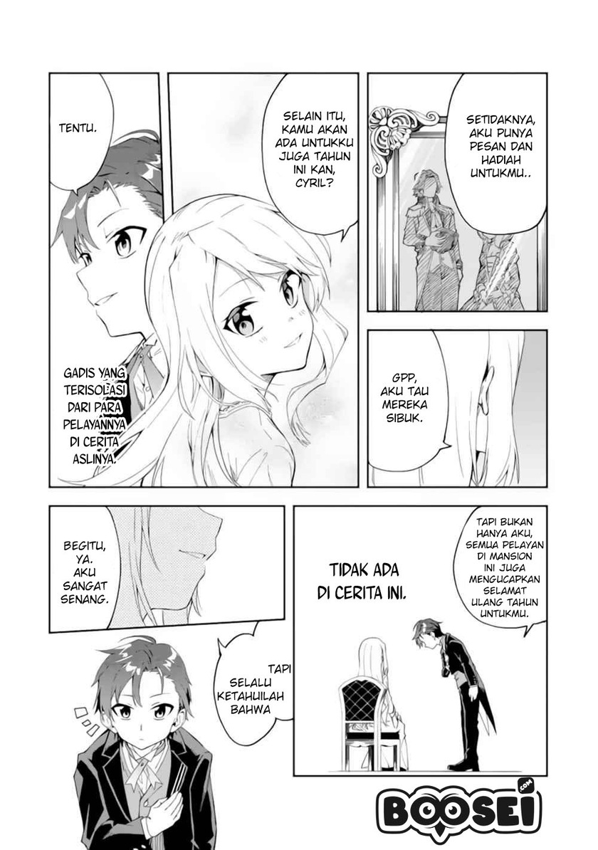 Akuyaku Reijou no Shitsuji-sama: Hametsu Flag wa Ore ga Tsubusasete Itadakimasu Chapter 1.1 Bahasa Indonesia