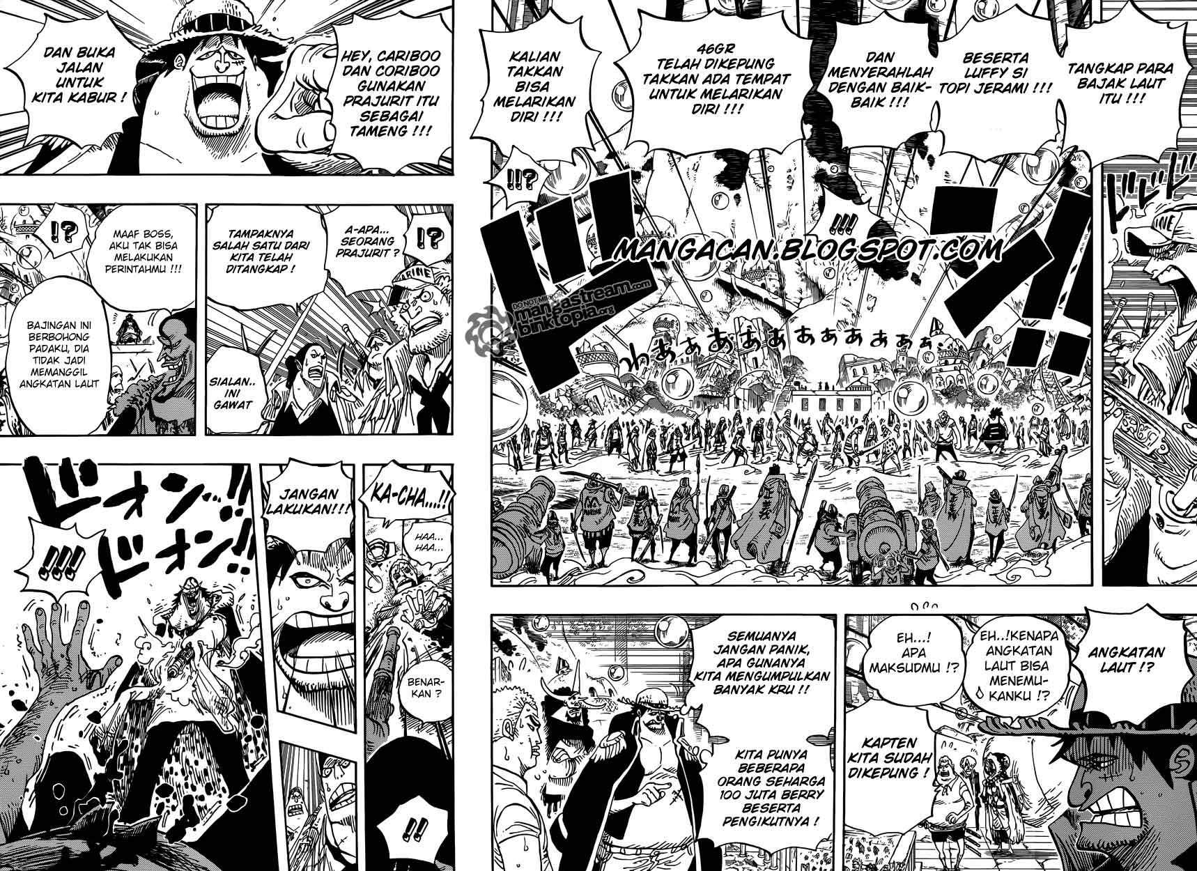 One Piece Chapter 601 Bahasa Indonesia