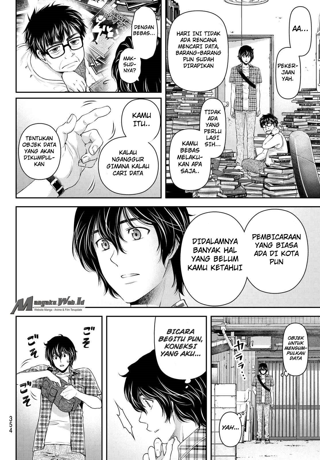 Domestic na Kanojo Chapter 100 Bahasa Indonesia