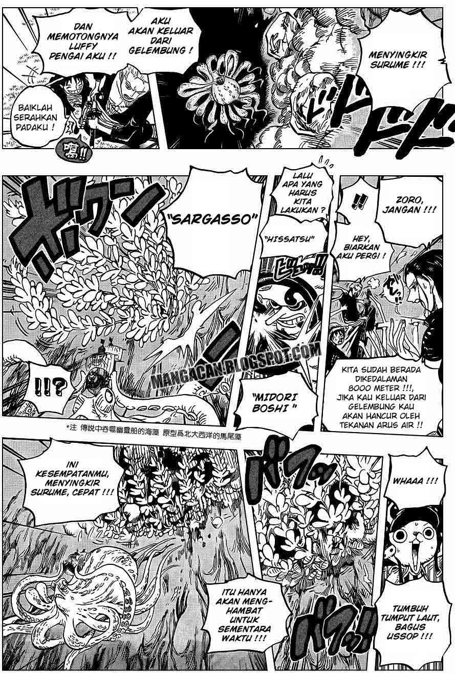 One Piece Chapter 607 Bahasa Indonesia