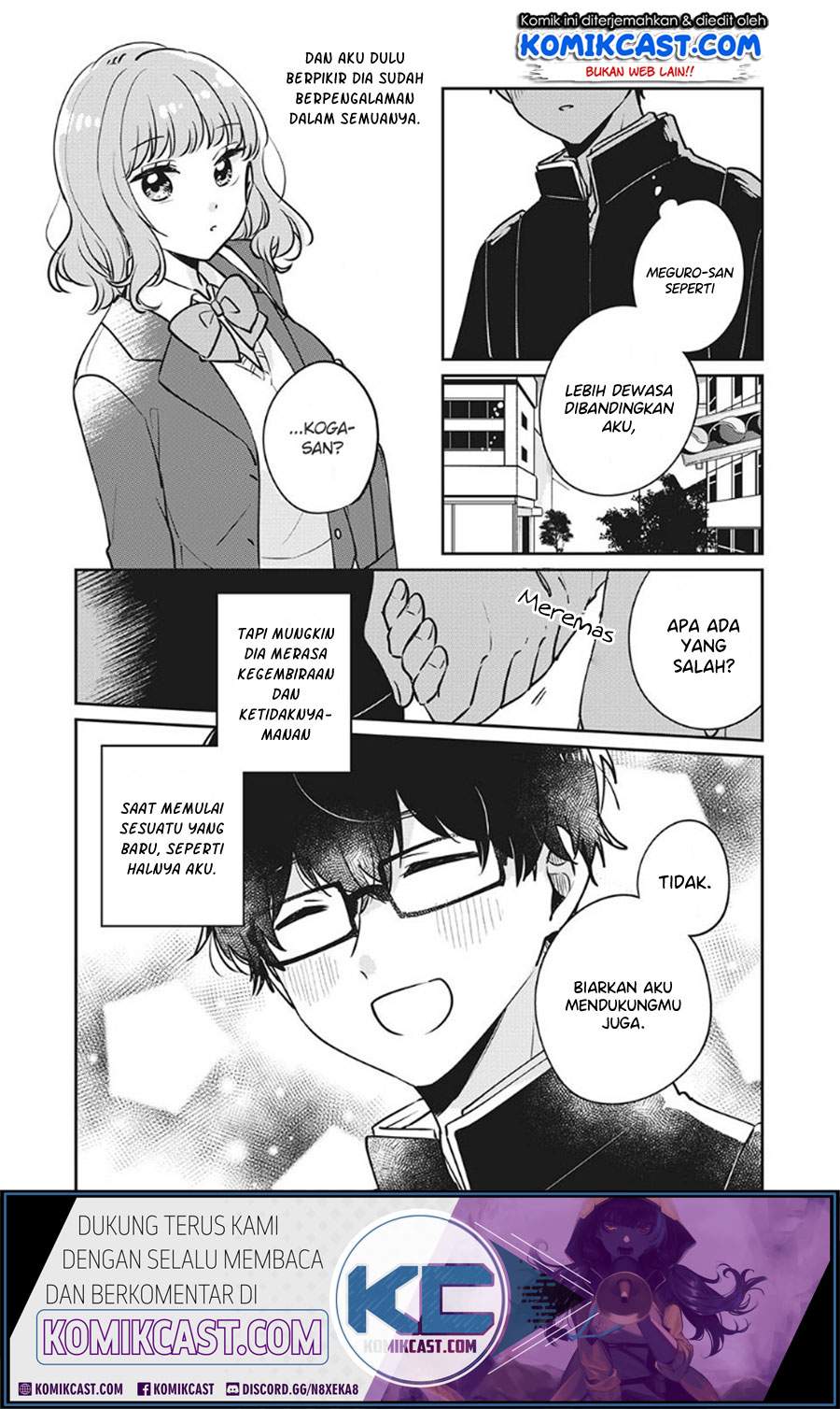 It’s Not Meguro-san’s First Time Chapter 32 Bahasa Indonesia