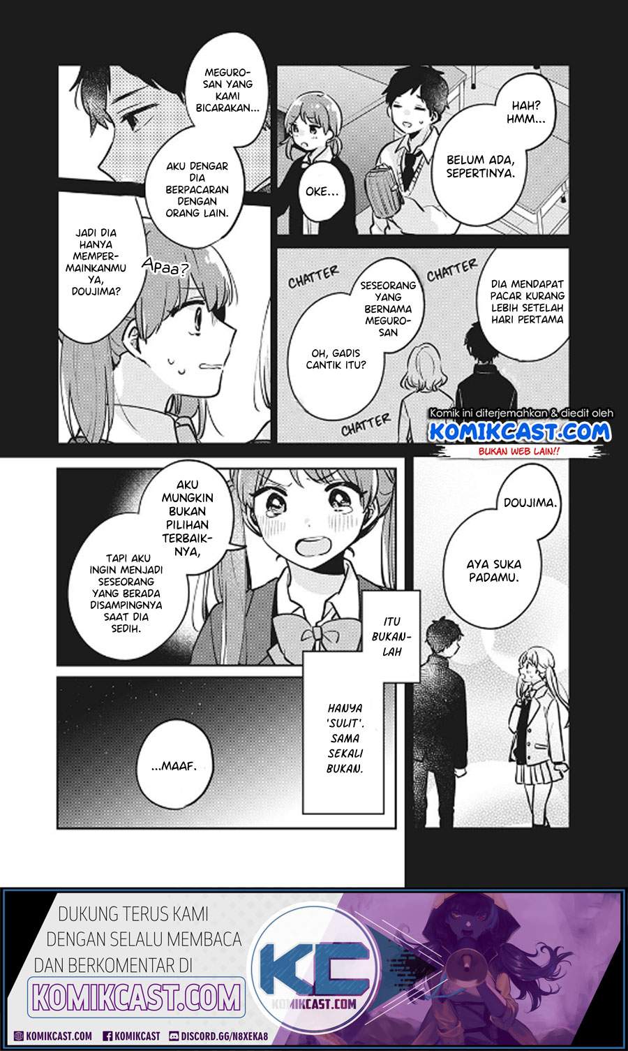 It’s Not Meguro-san’s First Time Chapter 29 Bahasa Indonesia