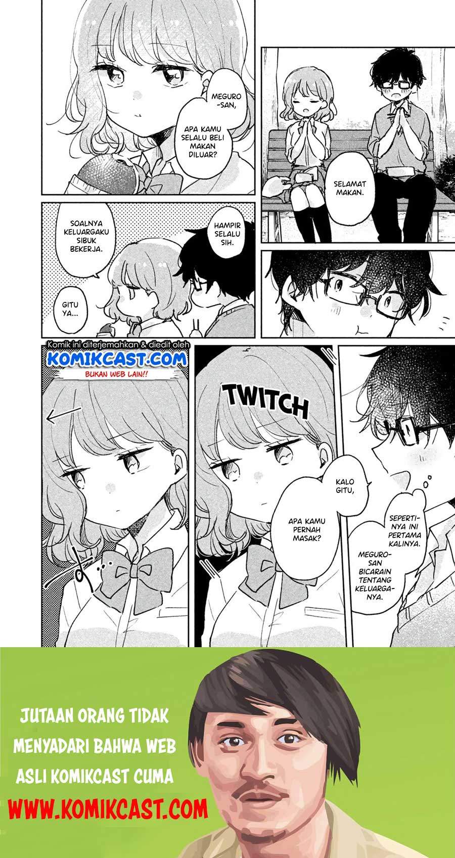 It’s Not Meguro-san’s First Time Chapter 07 Bahasa Indonesia