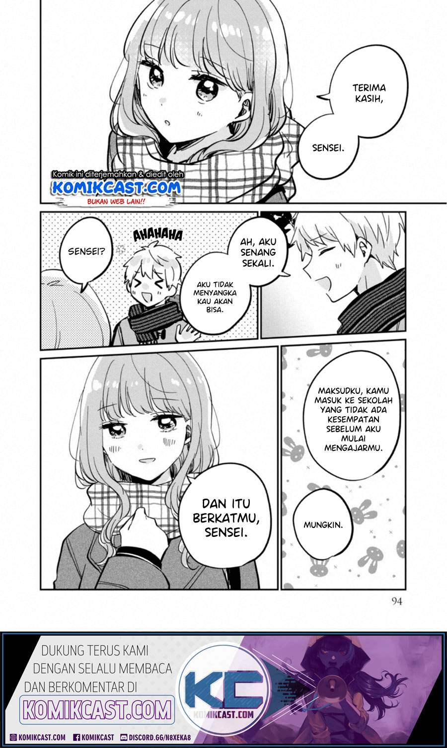 It’s Not Meguro-san’s First Time Chapter 30.5 Bahasa Indonesia