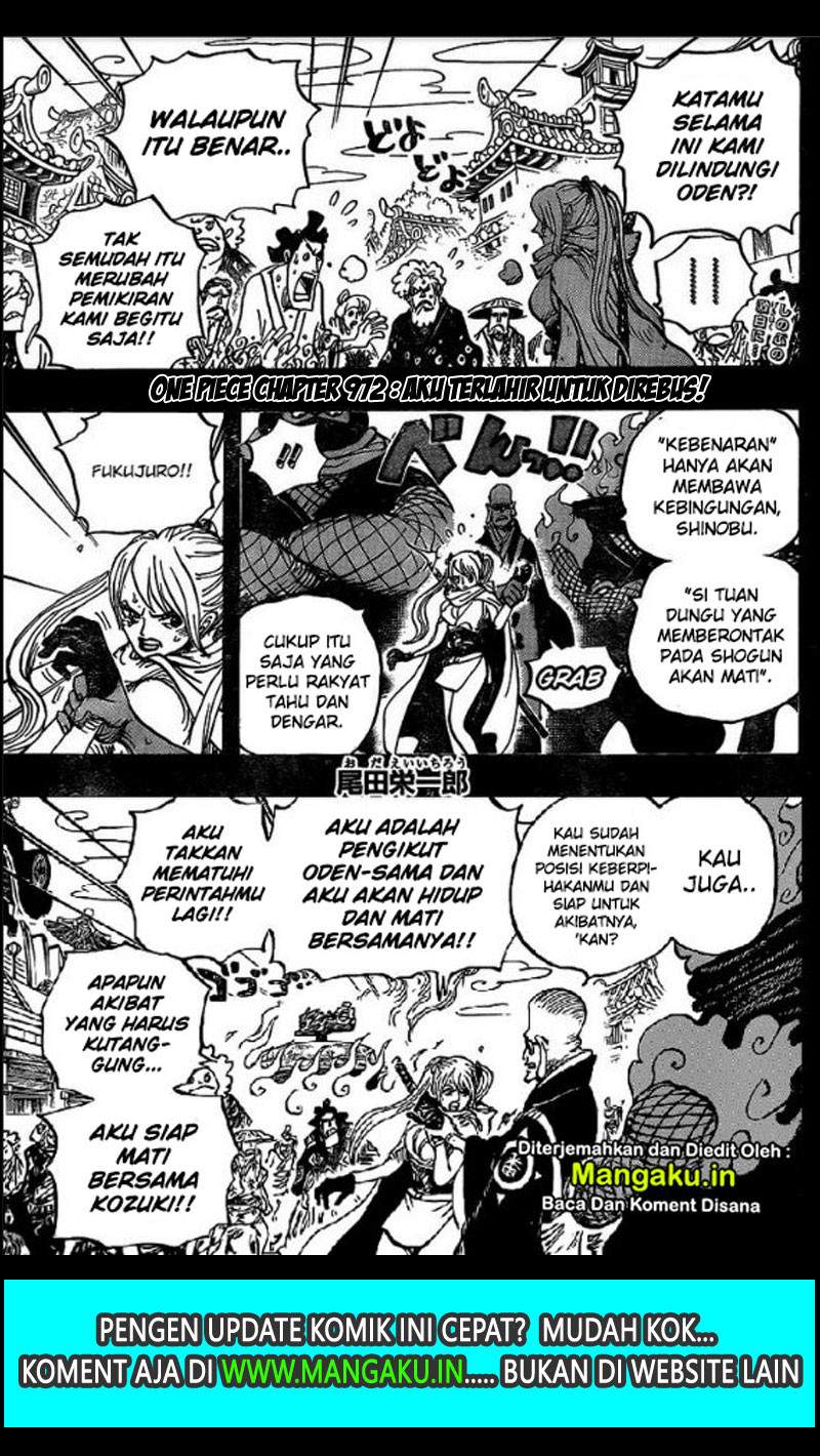 One Piece Chapter 972 Bahasa Indonesia
