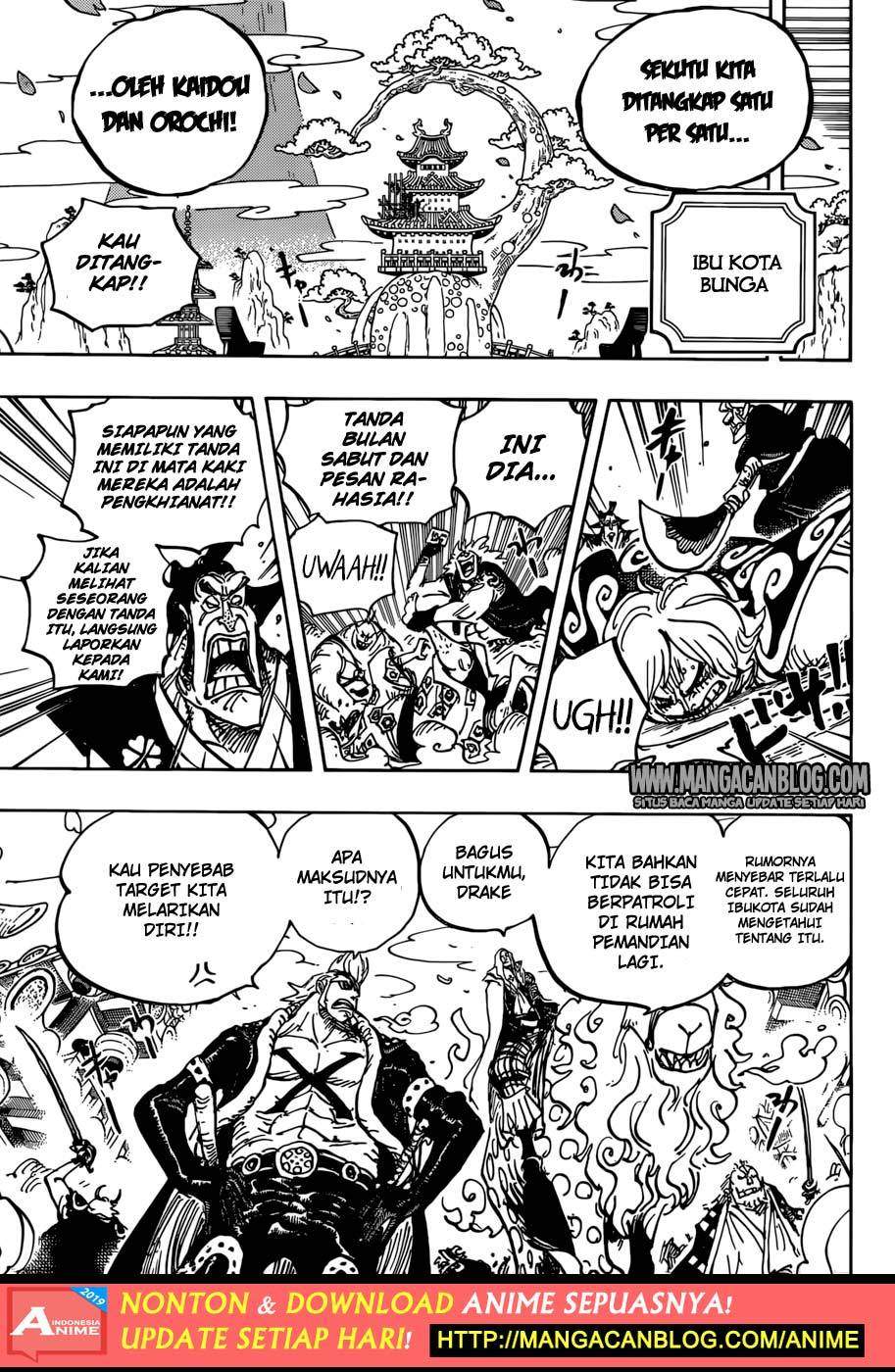 One Piece Chapter 938 Bahasa Indonesia