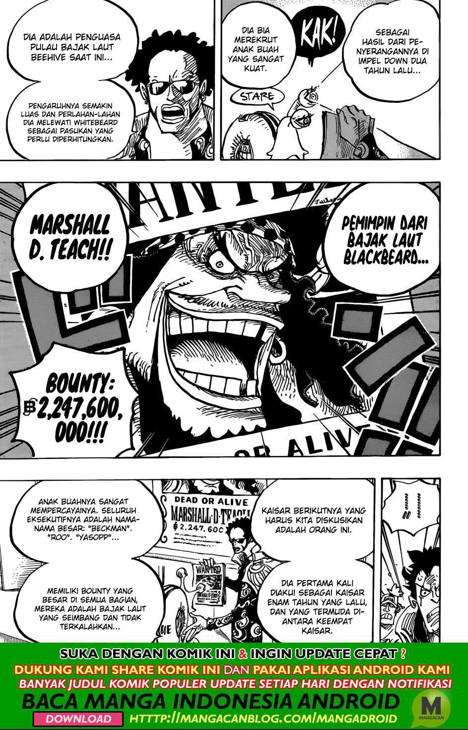 One Piece Chapter 957 Bahasa Indonesia