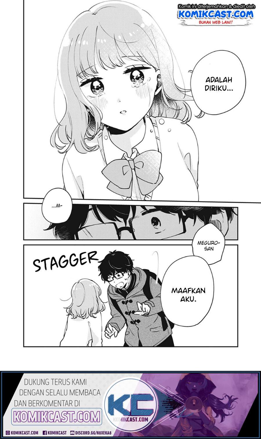 It’s Not Meguro-san’s First Time Chapter 37 Bahasa Indonesia