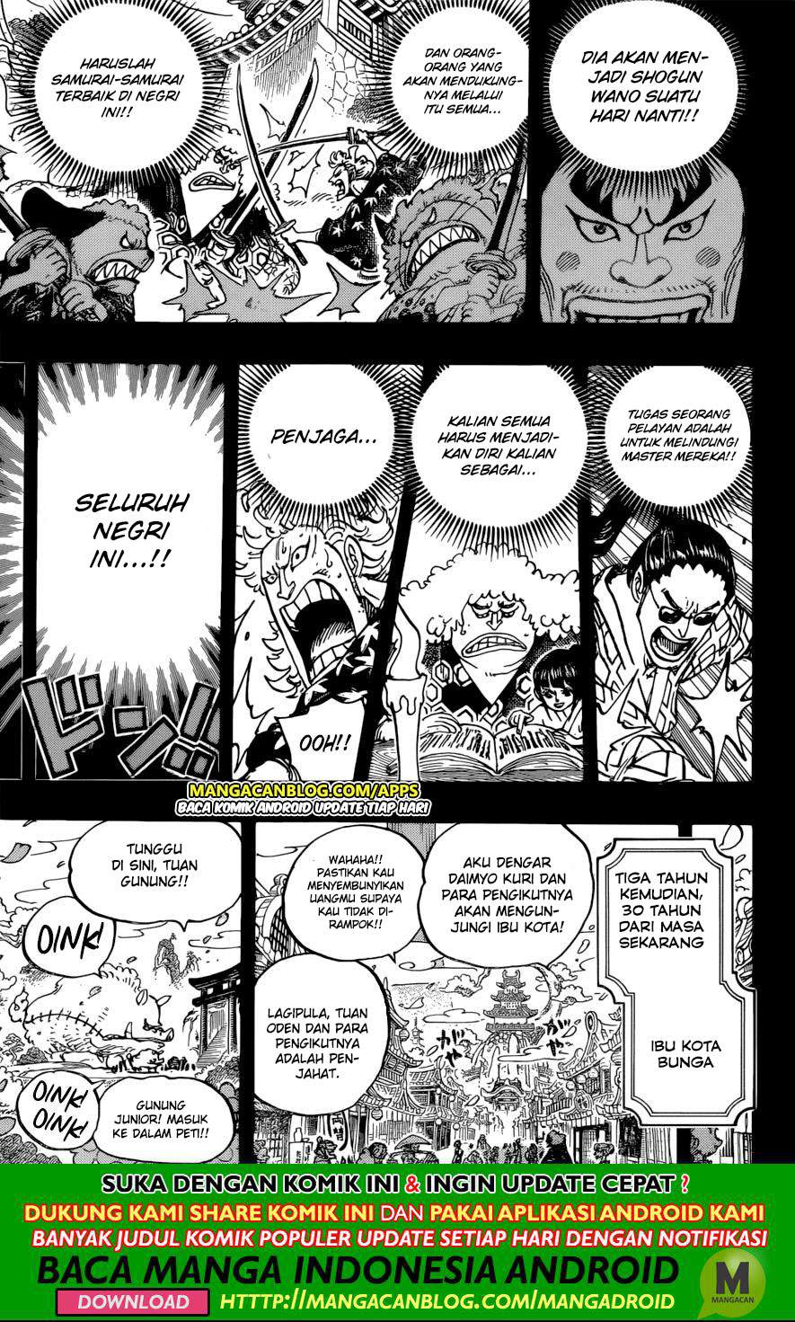 One Piece Chapter 963 Bahasa Indonesia