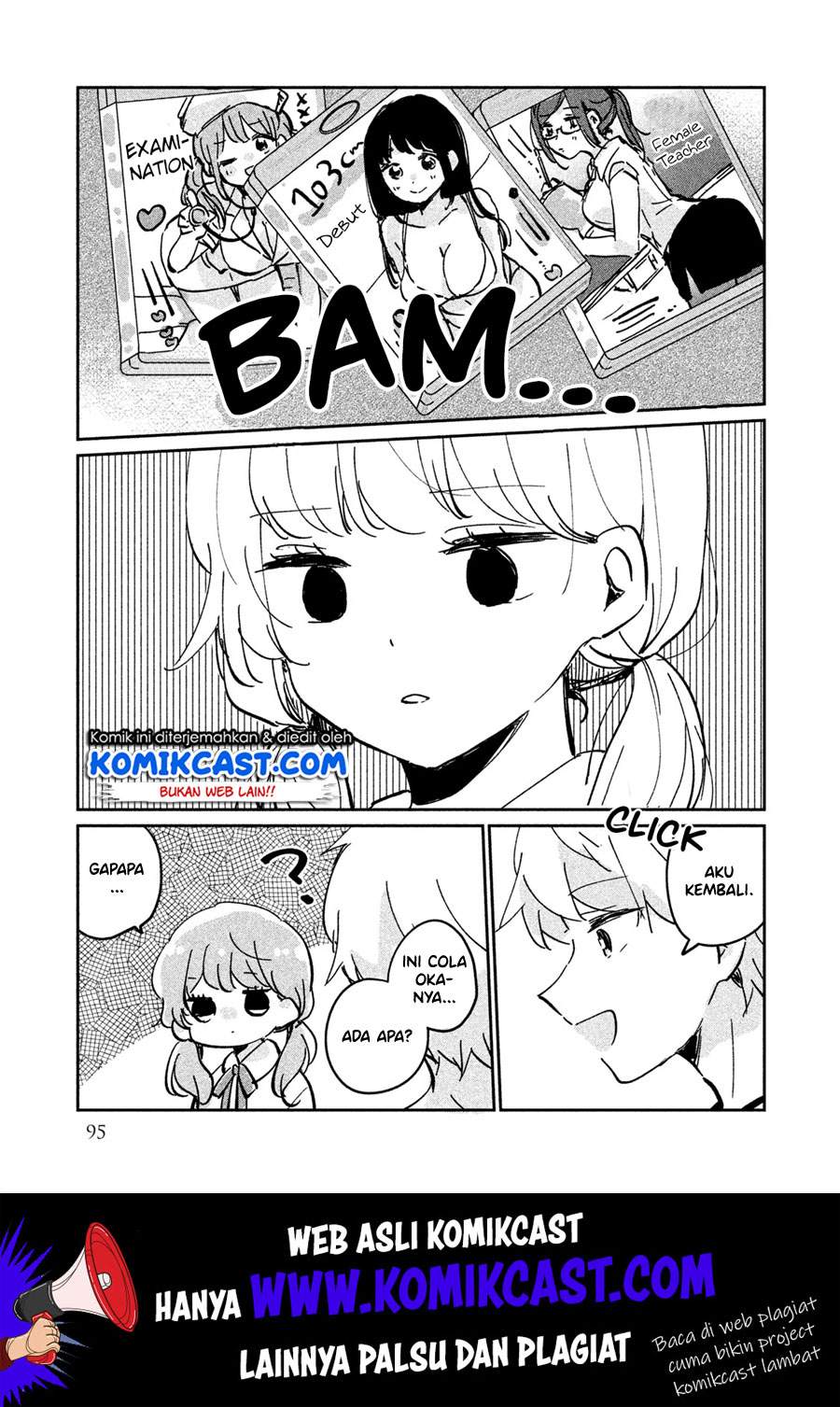 It’s Not Meguro-san’s First Time Chapter 16.5 Bahasa Indonesia