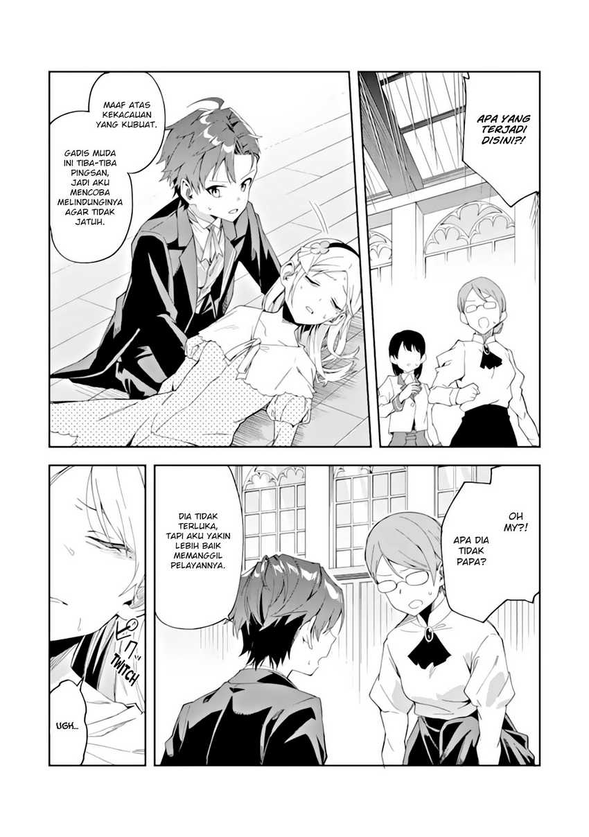 Akuyaku Reijou no Shitsuji-sama: Hametsu Flag wa Ore ga Tsubusasete Itadakimasu Chapter 3.2 Bahasa Indonesia