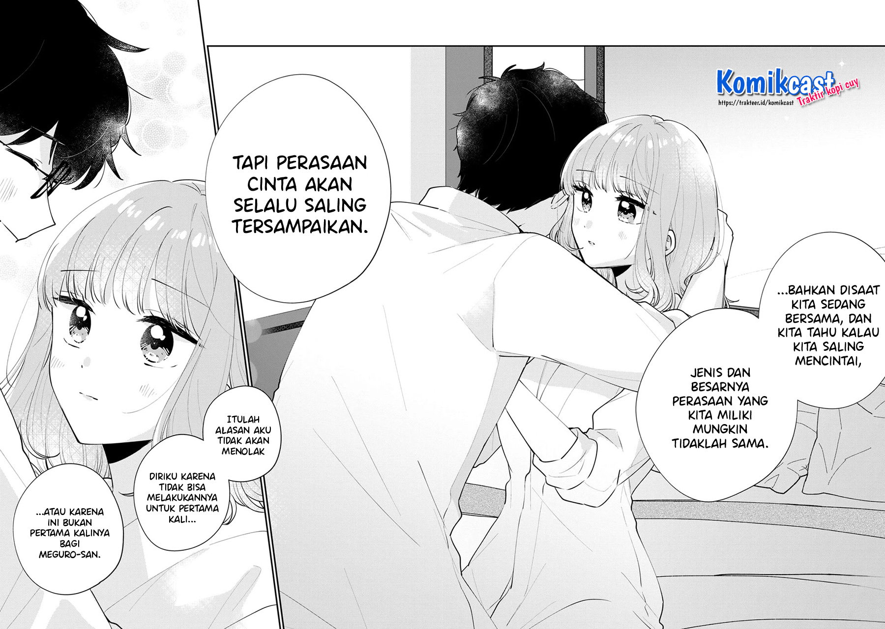 It’s Not Meguro-san’s First Time Chapter 51 Bahasa Indonesia