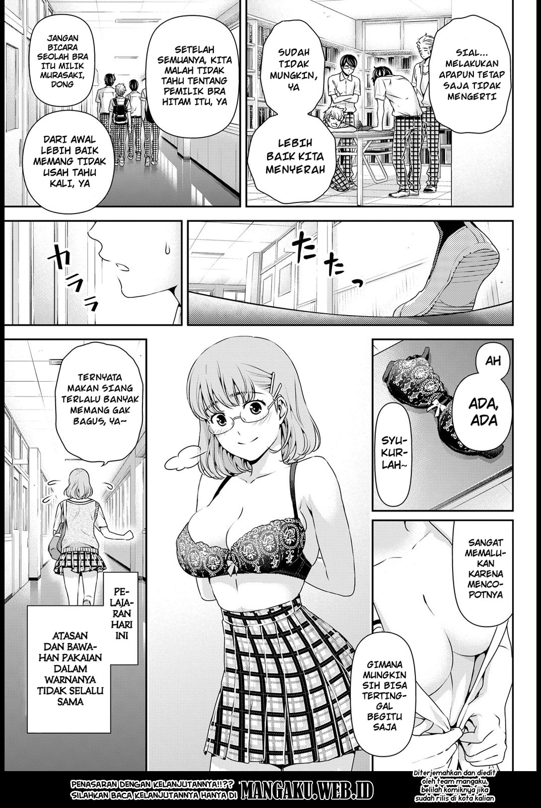 Domestic na Kanojo Chapter 91 Bahasa Indonesia