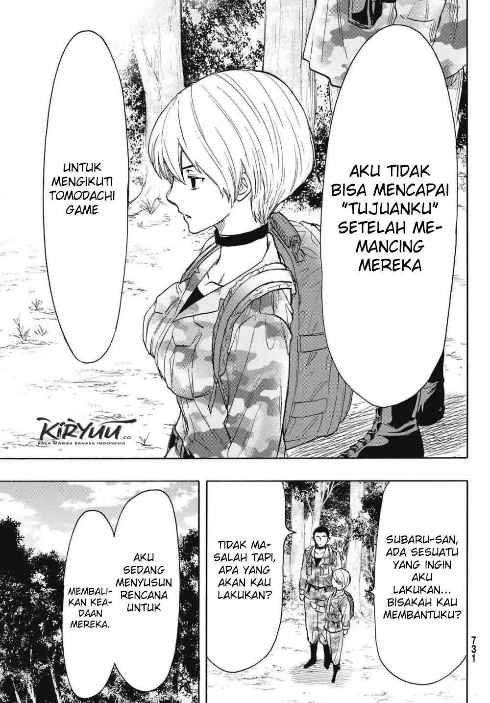 Tomodachi Game Chapter 76 Bahasa Indonesia