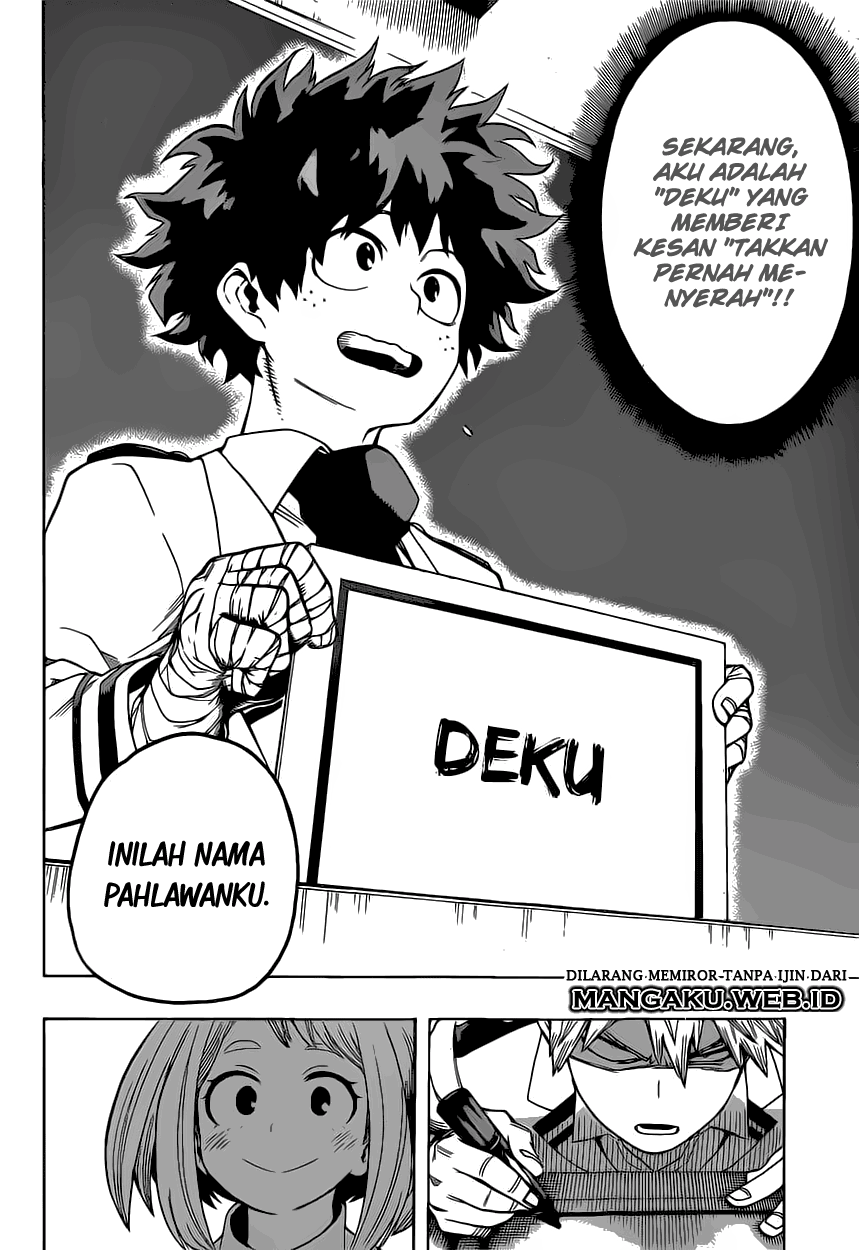 Boku no Hero Academia Chapter 45 Bahasa Indonesia