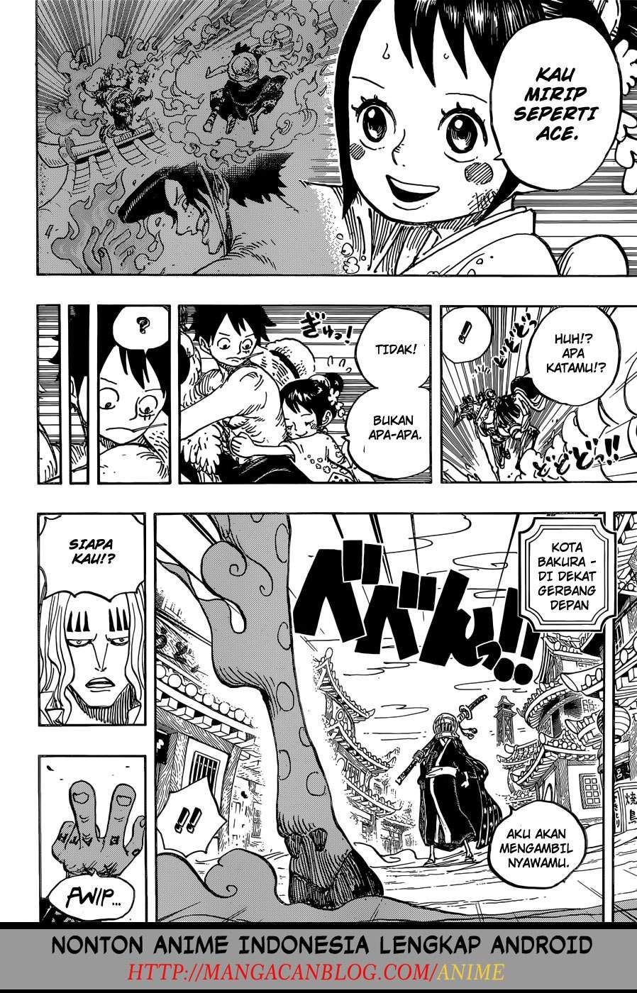 One Piece Chapter 918 Bahasa Indonesia