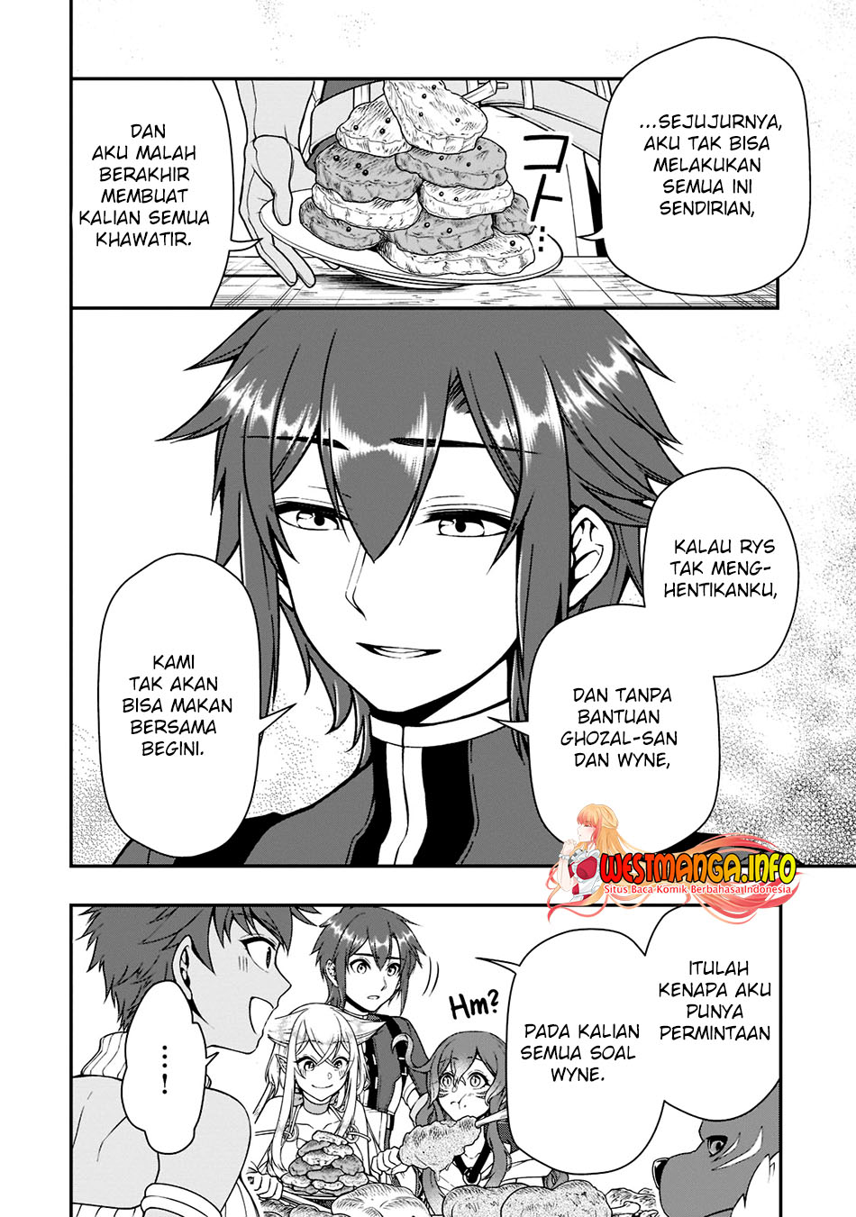 Lv2 kara Cheat datta Moto Yuusha Kouho no Mattari Isekai Life Chapter 38 Bahasa Indonesia