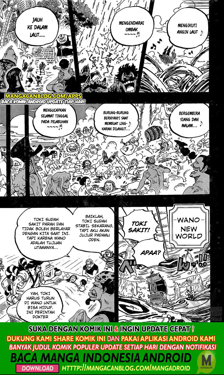 One Piece Chapter 967 Bahasa Indonesia