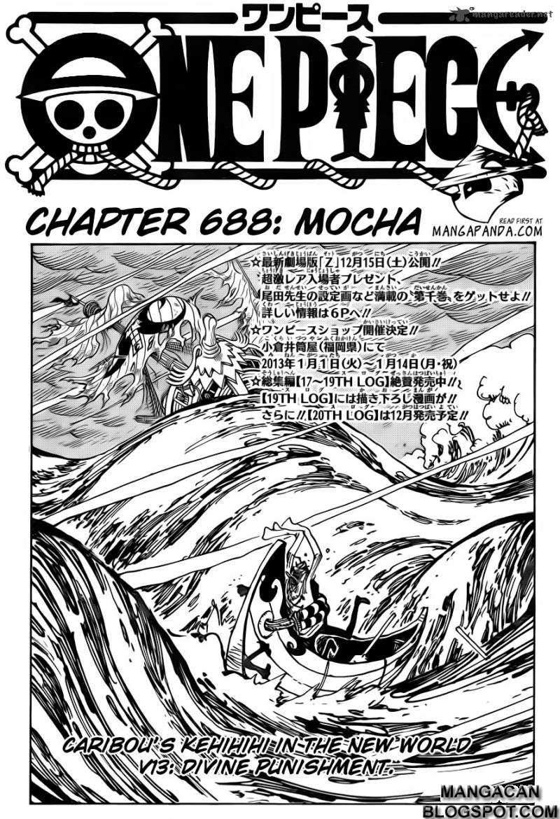 One Piece Chapter 688 Bahasa Indonesia