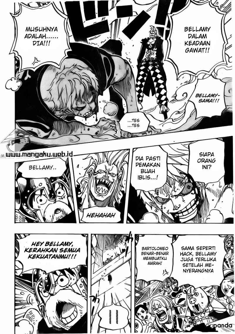 One Piece Chapter 709 Bahasa Indonesia